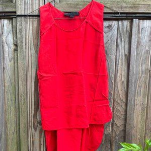 Alexander Wang  racer-back sleeveless silk tank